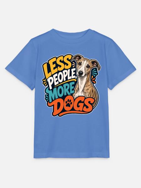 Whippet - Stanley/Stella Kinder T-Shirt MINI CREATOR - Blau
