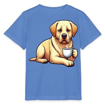 Labrador Labradorbesitzer Labradorliebhaber Labbi - Stanley/Stella Kinder T-Shirt MINI CREATOR  - Blau - Vorne - Taisha (125cm)