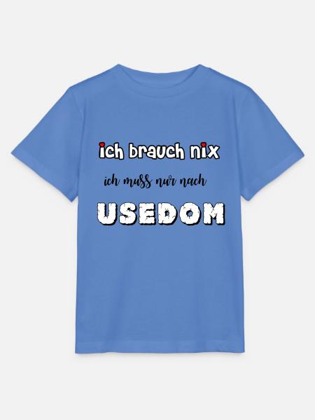 ich brauch nix - Stanley/Stella Kinder T-Shirt MINI CREATOR  - Blau