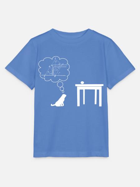 Katze sciencest - Stanley/Stella Kinder T-Shirt MINI CREATOR  - Blau