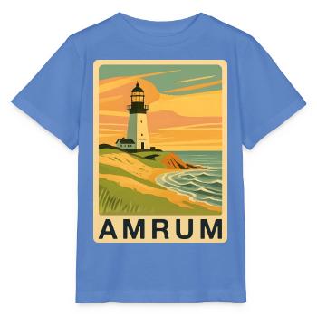 Amrum - Stanley/Stella Kinder T-Shirt MINI CREATOR  - Blau - Vorne - Taisha (125cm)