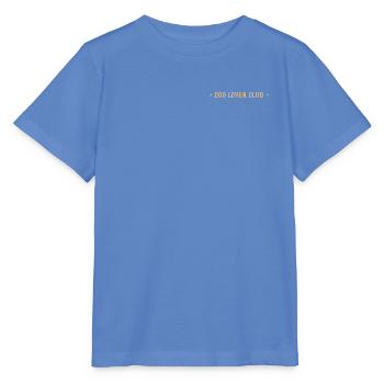 Dog Lover Club – Brustprint College Schrift - Stanley/Stella Kinder T-Shirt MINI CREATOR  - Blau - Vorne - Taisha (125cm)