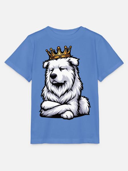 Weißer Schäferhund Schäferhund Schäferhunde - Stanley/Stella Kinder T-Shirt MINI CREATOR  - Blau
