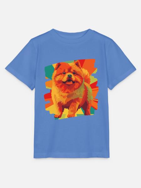 Chow Chow - Stanley/Stella Kinder T-Shirt MINI CREATOR  - Blau