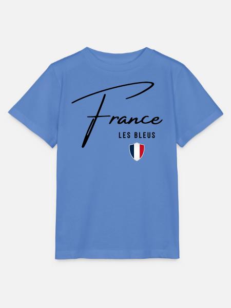 Flagge Frankreichs, französischer Stolz - Stanley/Stella Kinder T-Shirt MINI CREATOR  - Blau