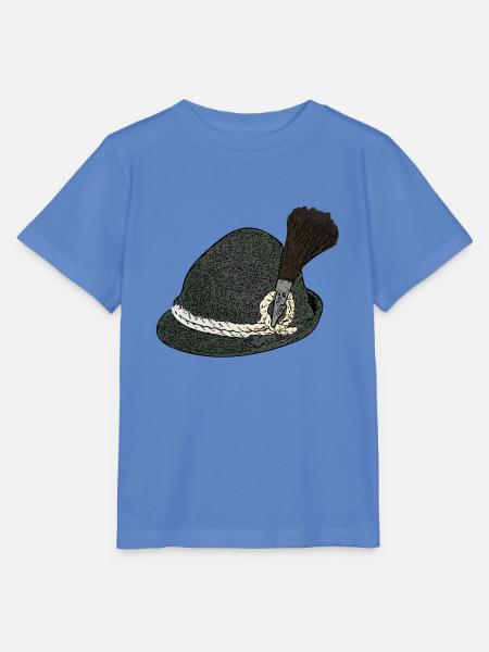 Gamsbart - Stanley/Stella Kinder T-Shirt MINI CREATOR  - Blau