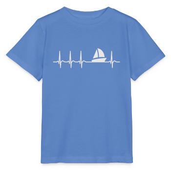navigation à voile - T-shirt bio MINI CREATOR Stanley/Stella Enfant - bleu - Devant - Taisha (125cm)