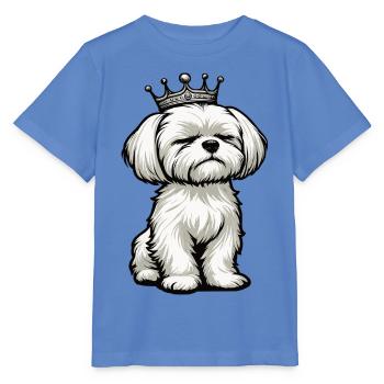 Malteser Maltese Owner Maltese Lovers - Stanley/Stella MINI CREATOR Kids’ T-Shirt - bright blue - Front - Taisha (125cm)