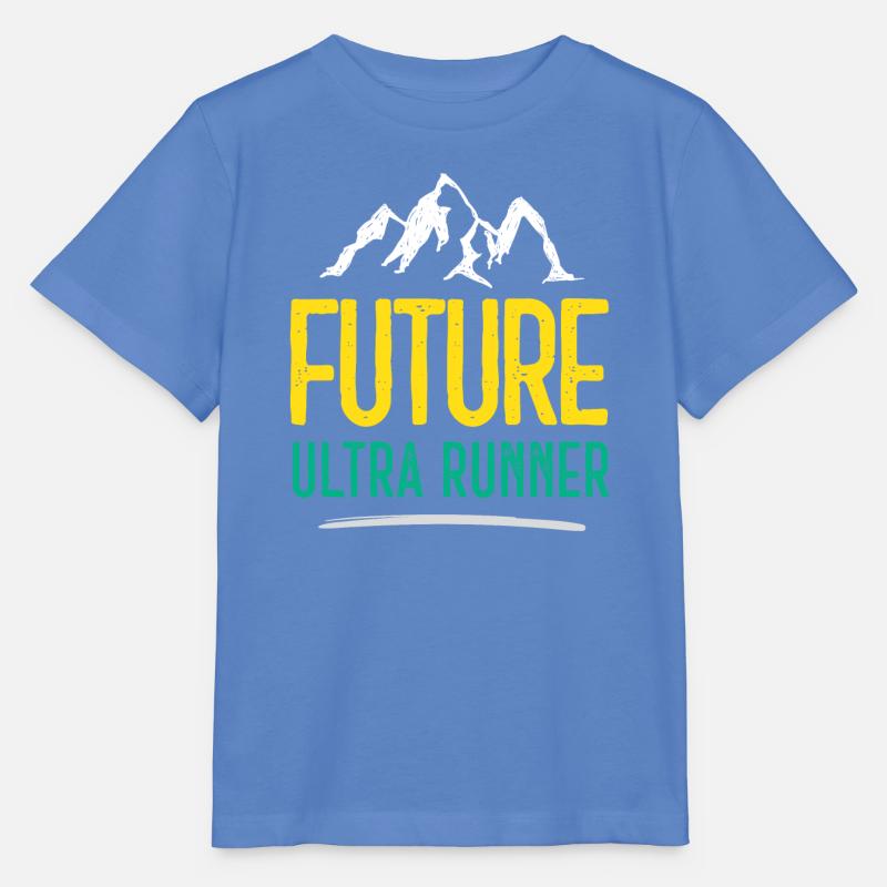 Future Ultra Runner - Stanley/Stella Kinder T-Shirt MINI CREATOR  - Blau