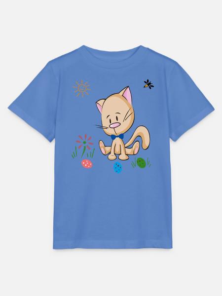 Osterfest Ostereier - Stanley/Stella Kinder T-Shirt MINI CREATOR - Blau