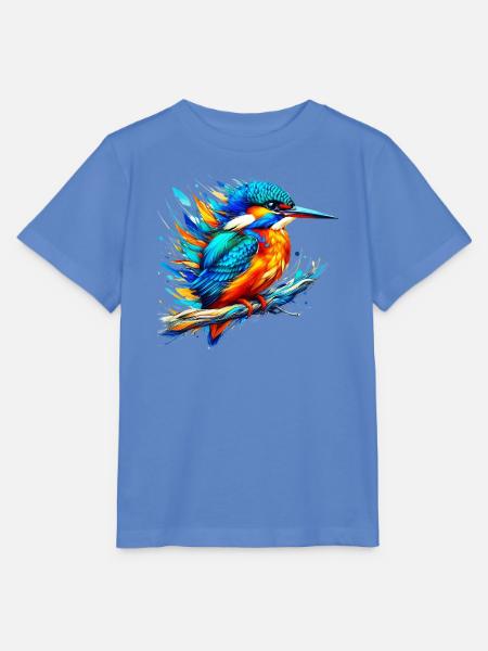 Eisvogel - Stanley/Stella Kinder T-Shirt MINI CREATOR - Blau