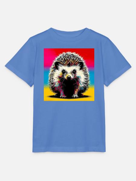 Igel - Stanley/Stella Kinder T-Shirt MINI CREATOR  - Blau