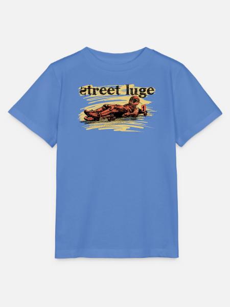 Street luge - Stanley/Stella Kinder T-Shirt MINI CREATOR - Blau