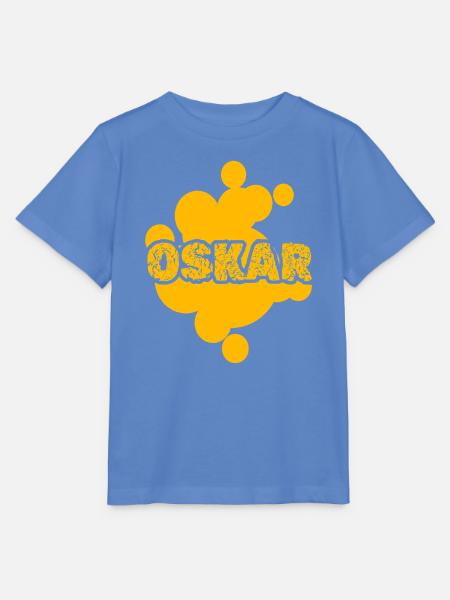 Oskar als Maler - Stanley/Stella Kinder T-Shirt MINI CREATOR  - Blau