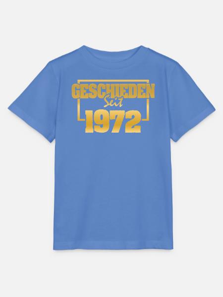 Ehefrau 1972 - Stanley/Stella Kinder T-Shirt MINI CREATOR  - Blau