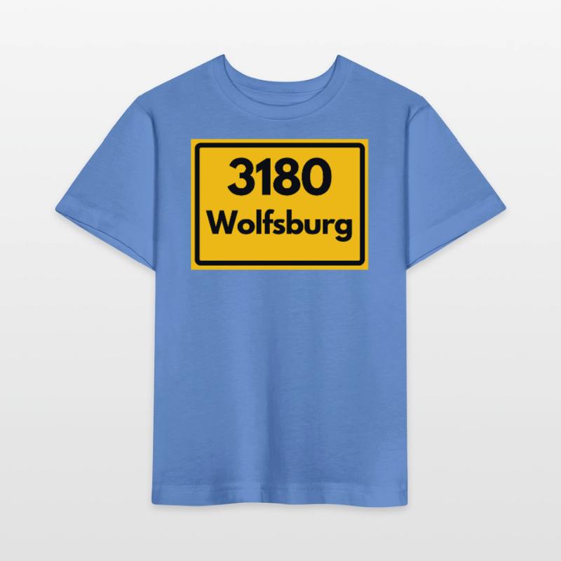OLD POSTCODE POSTCODE RETRO 3180 WOLFSBURG Stanley/Stella MINI CREATOR Kids’ T-Shirt