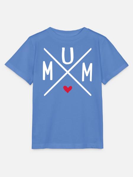 Mum - Stanley/Stella Kinder T-Shirt MINI CREATOR  - Blau