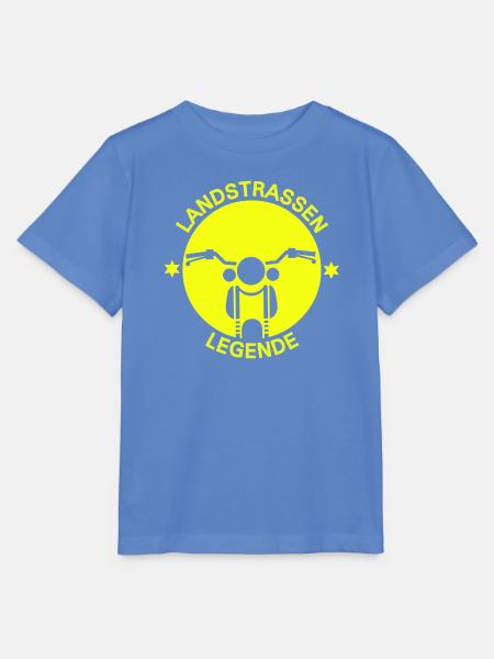Landstraßen Legende Motorrad - Stanley/Stella Kinder T-Shirt MINI CREATOR  - Blau