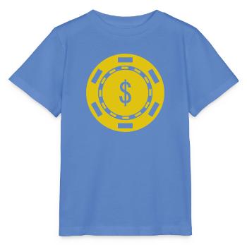 Pokerfisch - Stanley/Stella Kinder T-Shirt MINI CREATOR  - Blau - Vorne - Taisha (125cm)