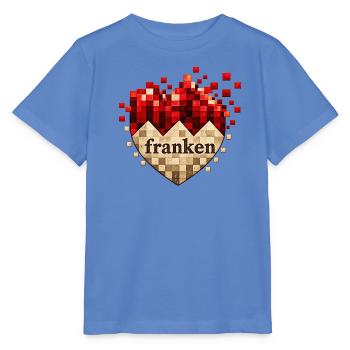 Franken - Stanley/Stella Kinder T-Shirt MINI CREATOR  - Blau - Vorne - Taisha (125cm)