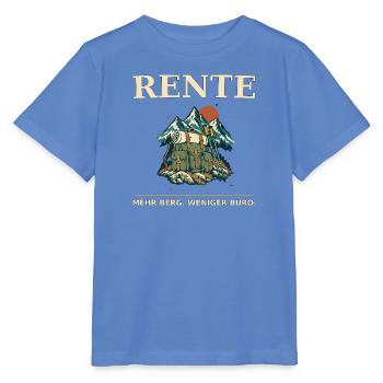 Rente Bergabenteuer Outfit - Stanley/Stella Kinder T-Shirt MINI CREATOR  - Blau - Vorne - Taisha (125cm)