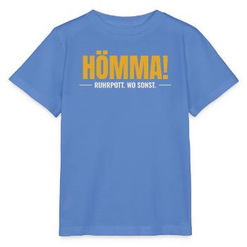 Hömma! Ruhrpott. Wo sonst. - Stanley/Stella Kinder T-Shirt MINI CREATOR  - Blau - Vorne - Taisha (125cm)