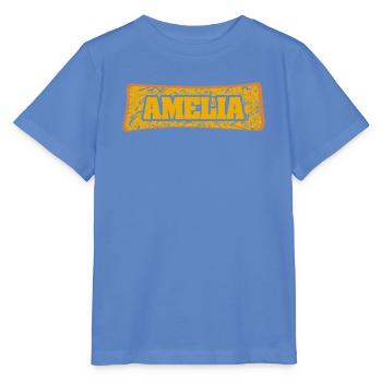 Heirat Amelia - Stanley/Stella Kinder T-Shirt MINI CREATOR  - Blau - Vorne - Taisha (125cm)