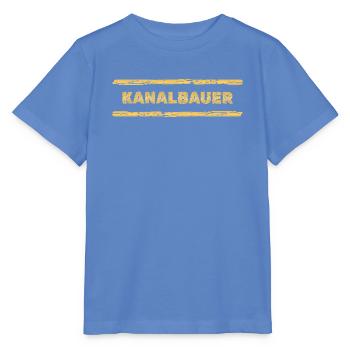 Job Kanalbauer - Stanley/Stella Kinder T-Shirt MINI CREATOR  - Blau - Vorne - Taisha (125cm)