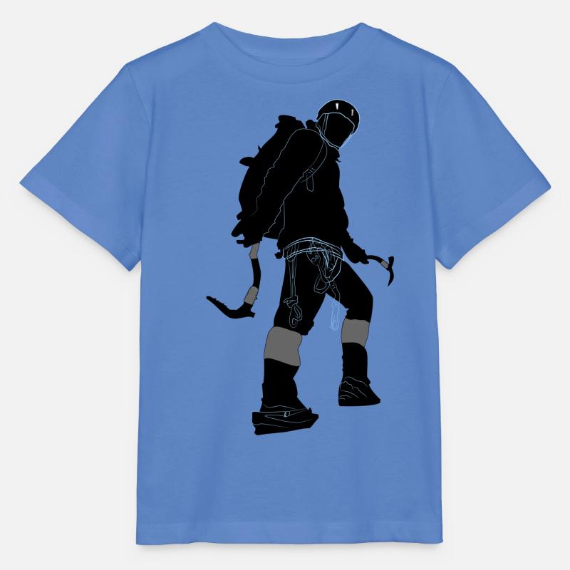 Bergsteiger - Stanley/Stella Kinder T-Shirt MINI CREATOR  - Blau