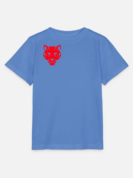 Panther Head Digitale Kunst - Stanley/Stella Kinder T-Shirt MINI CREATOR  - Blau