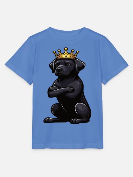Labrador Labradorbesitzer Labradorliebhaber - Stanley/Stella Kinder T-Shirt MINI CREATOR - Blau