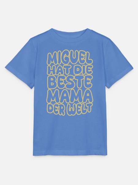 Mama Miguel - Stanley/Stella Kinder T-Shirt MINI CREATOR - Blau