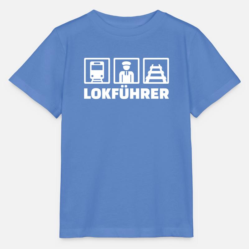 Lokführer - Stanley/Stella Kinder T-Shirt MINI CREATOR  - Blau