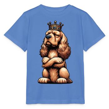 Cocker Spaniel Cockerhund Cocker Spaniel Besitzer - Stanley/Stella Kinder T-Shirt MINI CREATOR  - Blau - Vorne - Taisha (125cm)