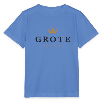 Logo original de la famille Grote - T-shirt bio MINI CREATOR Stanley/Stella Enfant - bleu - Devant - Taisha (125cm)