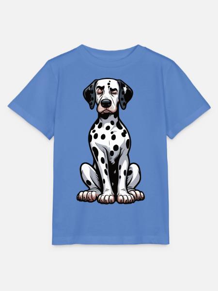 Dalmatiner Dalmatinerhalter Dalmatinerbesitzer - Stanley/Stella Kinder T-Shirt MINI CREATOR - Blau