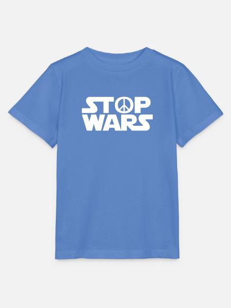 Peace / Stop wars / Geschenkidee - Stanley/Stella Kinder T-Shirt MINI CREATOR  - Blau