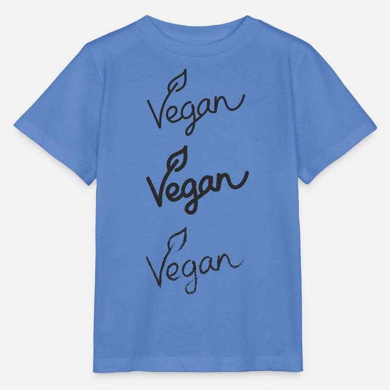 véganes - T-shirt bio MINI CREATOR Stanley/Stella Enfant - bleu