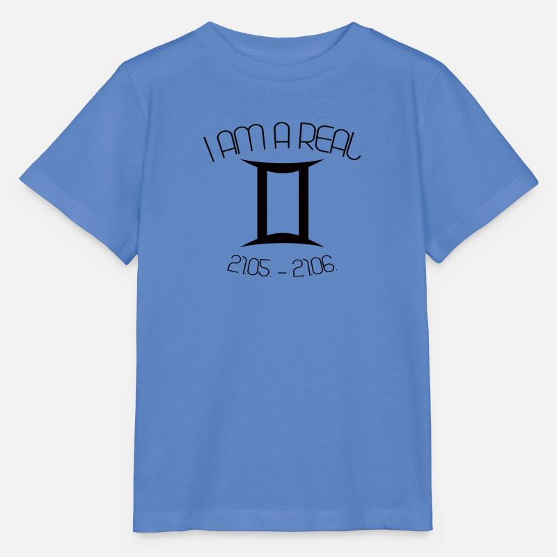 ZODIAC GÉMEAUX - T-shirt bio MINI CREATOR Stanley/Stella Enfant - bleu