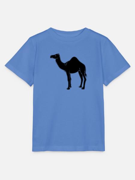 Kamel - Stanley/Stella Kinder T-Shirt MINI CREATOR  - Blau
