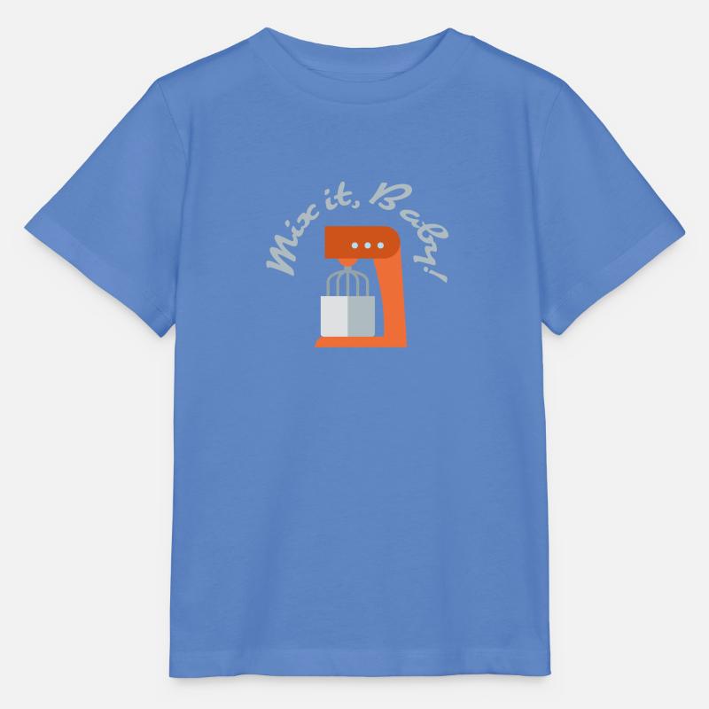 Mélange le bébé - T-shirt bio MINI CREATOR Stanley/Stella Enfant - bleu