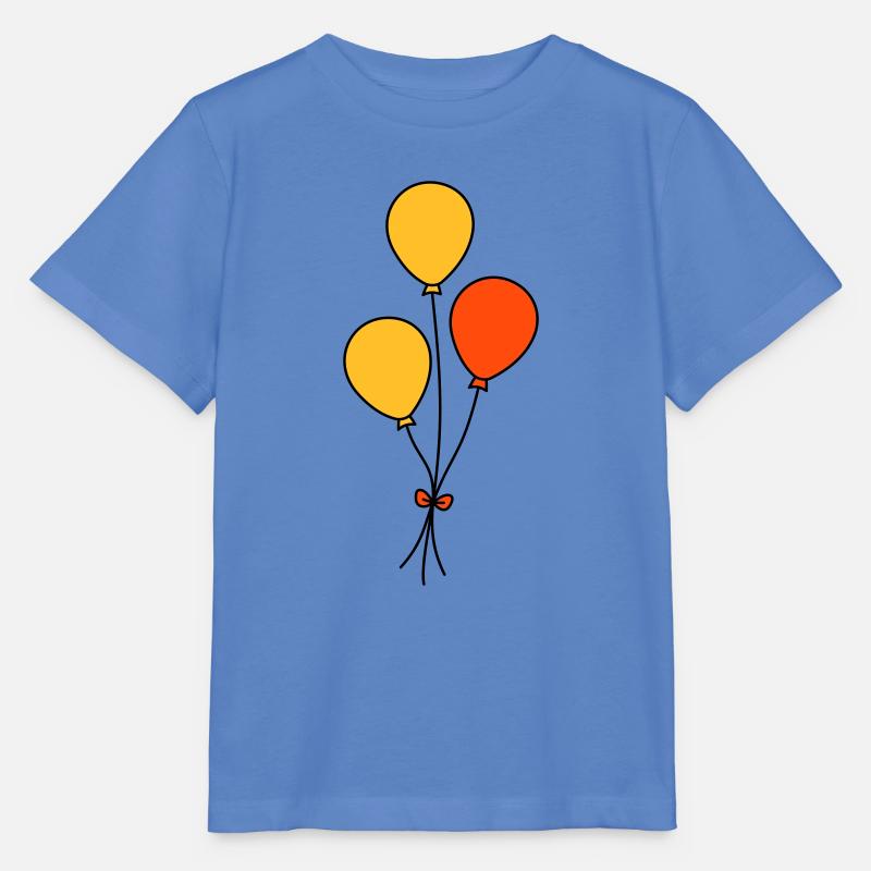 Luftballons dreifarbig - Stanley/Stella Kinder T-Shirt MINI CREATOR  - Blau