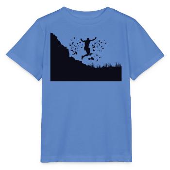 Trail Runner Cross Trail Bergläufer - Stanley/Stella Kinder T-Shirt MINI CREATOR  - Blau - Vorne - Taisha (125cm)