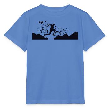 Trail Runner Cross Trail Bergläufer - Stanley/Stella Kinder T-Shirt MINI CREATOR  - Blau - Vorne - Taisha (125cm)