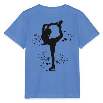Figure Skating Skating Figure Skating - Stanley/Stella MINI CREATOR Kids’ T-Shirt - bright blue - Front - Taisha (125cm)