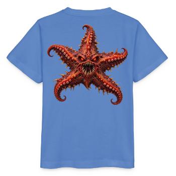 Unheimlicher Albtraum-Seestern - Stanley/Stella Kinder T-Shirt MINI CREATOR  - Blau - Hinten - Taisha (125cm)