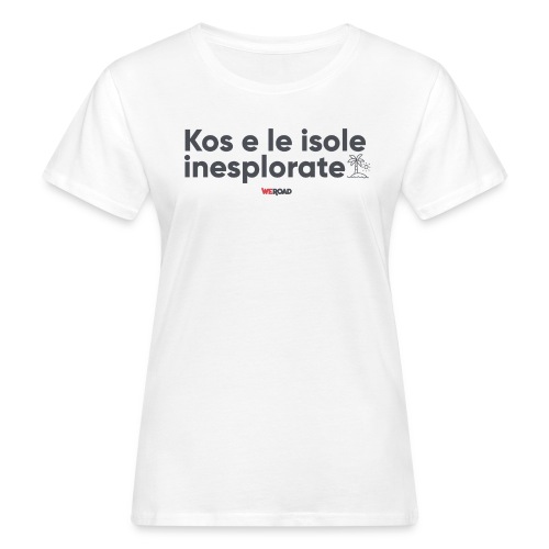 Kos e le isole inespolare - T-shirt ecologica da donna
