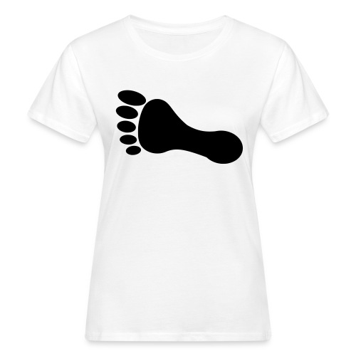 foot_vector_by_sarah_smal - Ekologisk T-shirt dam