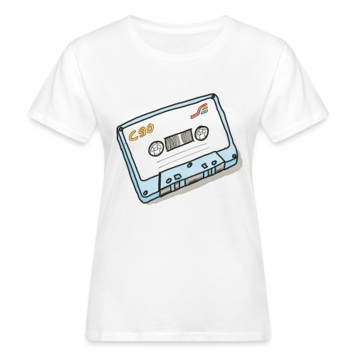 Cassette - Frauen Bio-T-Shirt