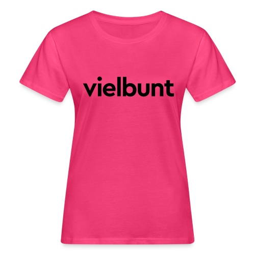 vielbunt Logo - Frauen Bio-T-Shirt